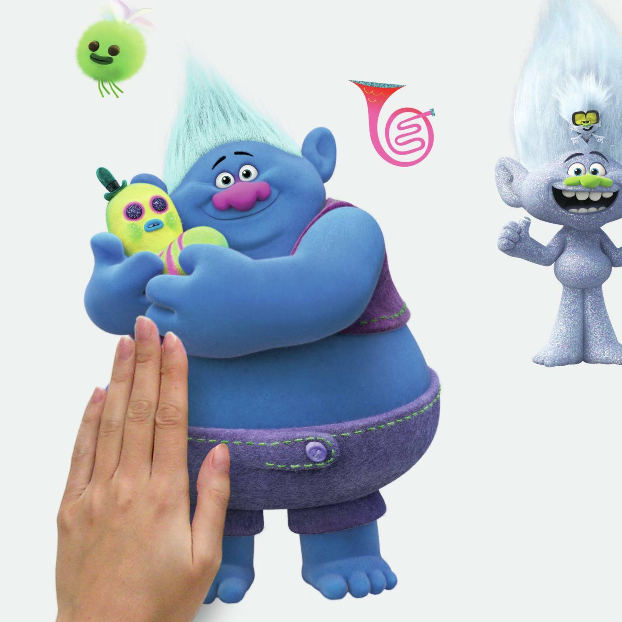 RoomMates Trolls World Tour Peel & Stick Wall Decals